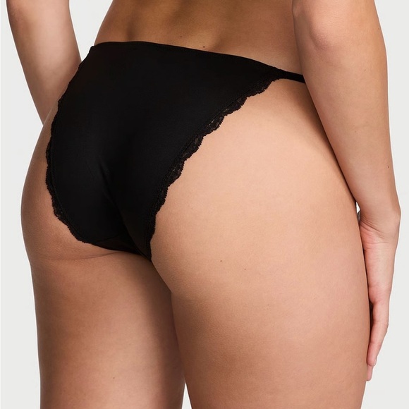 2 for $25 — Victoria’s Secret Lace-Trim Adjustable String Bikini Panty- S- NWT - Picture 3 of 3